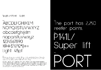 Sulphur Point Family Free font