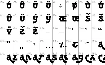 Japanese Emperor font