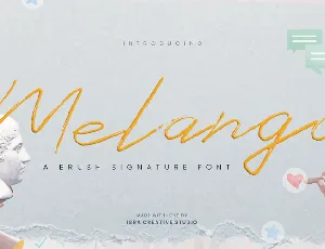 Melango font