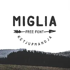 miglia font