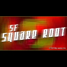 SF Square Root font