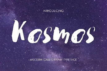 Kosmos Free font