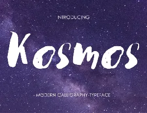 Kosmos Free font