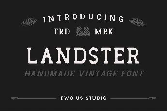 Landster font