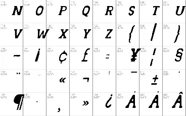 Landster font