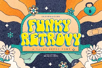 Funky Retrovy font