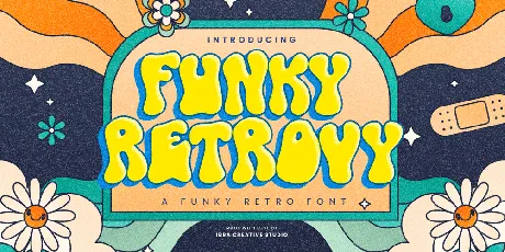 Funky Retrovy font