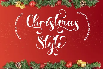 Christmas Style font