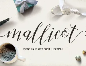 Mallicot Script font