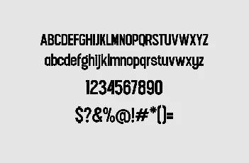 Bargo font