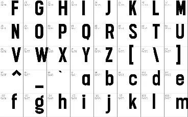 Bargo font