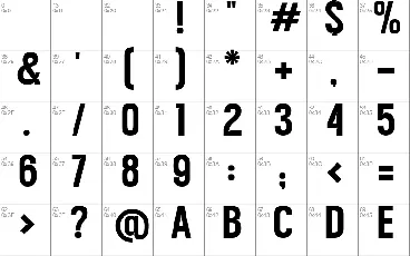 Bargo font