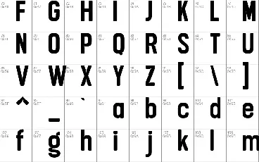 Bargo font