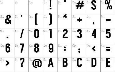 Bargo font