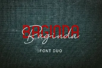 Baginda Duo font