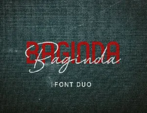 Baginda Duo font