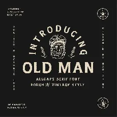 Old Man Typeface Free font