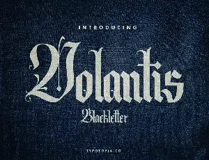 Volantis font