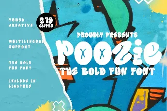 Poozie font