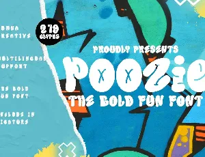 Poozie font