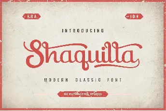 Shaquilla Script font