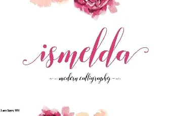 Ismelda Script font