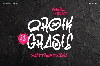 Qroik Grasie font