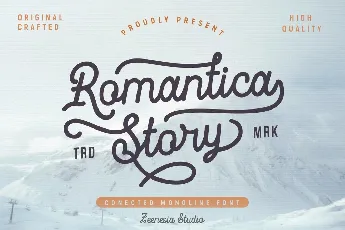 Romantica Story font