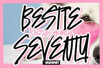 Bestie Seventy font