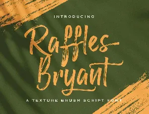 Raffles Bryant font