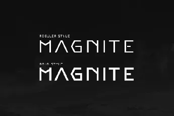 Magnite font