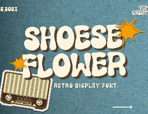 Shoese Flower font