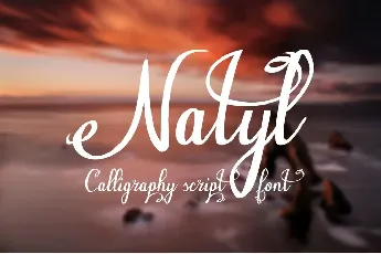 Natyl font