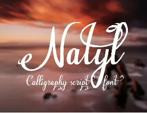 Natyl font