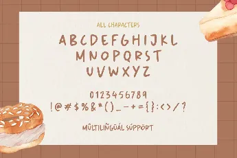 Pastry Paradise font