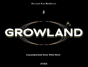 Growland font