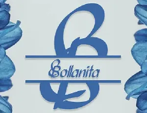 Bollanita Calligraphy font