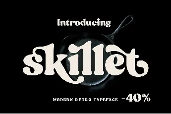 Skillet font