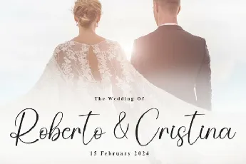 Wedding Handwritten Typeface font