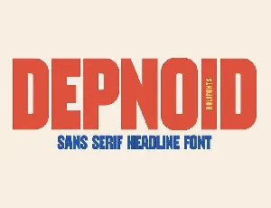 Depnoid font