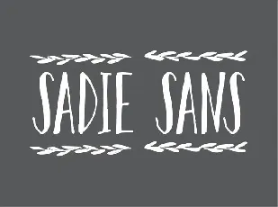 Sadie Sans Free font