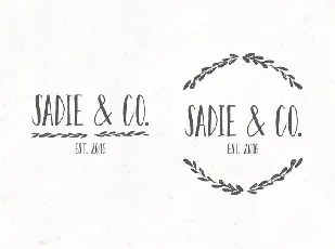 Sadie Sans Free font