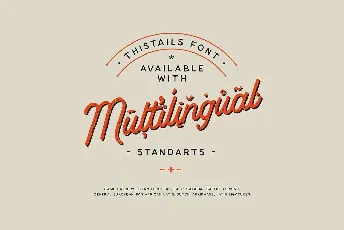 Thistails Duo font