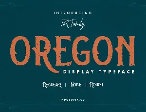 Oregon font