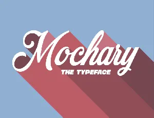 Mochary PERSONAL USE ONLY font