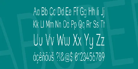 Street font