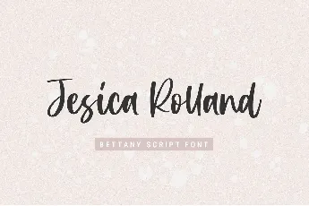 Bettany Script font