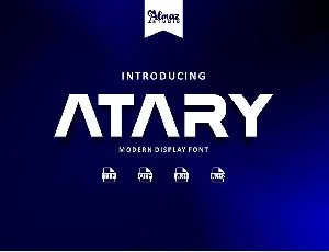 Atary font