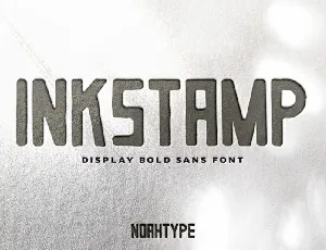 Inkstamp font