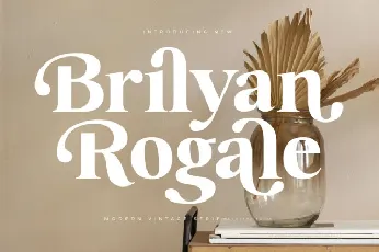 Brilyan Rogale font